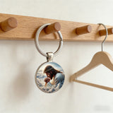 Jesus in Prayer Keychain: Carry His Presence Wherever You Go