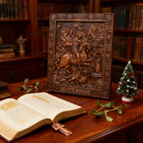 St. George the Victorious Hand-Carved Wood Icon – A Symbol of Courage & Faith