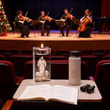 Jesus Crystal Engraved Candle Holder: Light & Faith in One