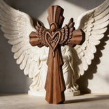 Angel Guardian Cross Wall Decoration