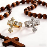 Cross Statement Ring: Wear Your Faith With Bold Elegance