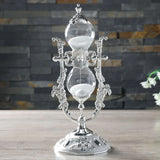 Classical Desktop Rotating Glass Hourglass Ornament - BGCOPPER