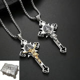 St. Benedict Exorcism Cross - Bless you and your family - BGCOPPER