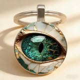 Vintage Mystic Eye Keychain: A Symbol of Protection and Mystique