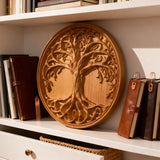 Tree of Life Wood Wall Art Decor Best Christmas Gift - With Free Stand