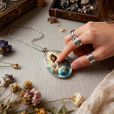 “Divine Jesus” Christian Necklace – A Symbol of Faith, Protection, and God’s Universal Love