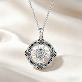 Sun Celtic Knot Copper Necklace – Light, Heritage & Timeless Protection