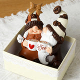 offee Couple Gnome Resin Figurine | Valentine's Day Gift