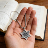 Stainless Steel Star of David Jewish Necklace: A Timeless Symbol of Heritage & Faith