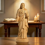 Sacred Heart of Jesus Wooden Statue: A Tribute to Unfailing Love