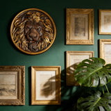 Lion Head Wooden Wall Art: Symbol of Christ the Lion of Judah