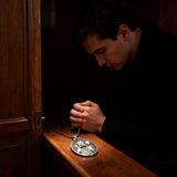 The Good Shepherd Sterling Silver Necklace - Sacred Symbol of Christ's Loving Care - John 10:14