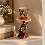 Vintage Burgundy Star of David Candle Holder – Faith & Heritage Home Decor