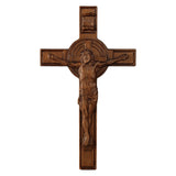 Bgcopper INRI Wood Carving Crucifix - BGCOPPER