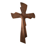 Wooden Wall Hanging Modern Art Deco Cross - BGCOPPER