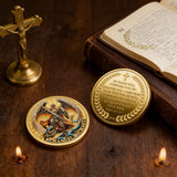 St. Michael Archangel Challenge Coin: A Symbol of Protection & Faith