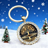 Tree of Life Keychain: A Christian Symbol of Rooted Faith & Eternal Hope