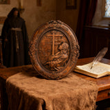 Jesus Hill Garten Gebet Plaque Holz schnitzerei