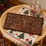 Creation of the World Wood Art: A Sacred Narrative in Warm Beechwood