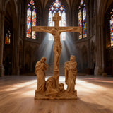 New Product Jesus crucifixion scene ornaments