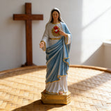 Our Lady of the Sacred Heart Resin Statue: A Gentle Companion of Love and Faith - design detail