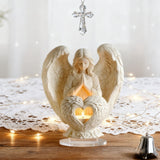 "Praying Angel" 2D Flat Acrylic Table Decor – A Glow of Peace for Your Christian Home