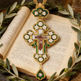 Orthodox Sacred Jesus Crucifix: A Rich Tapestry of Faith for daily faith wear and Christian gifting