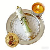 Tree of Life Enamel Mezuzah (Doorpost Prayer Scroll)