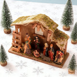 Nativity Manger Set: A Gentle Narrative of Christmas Eve - side view