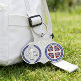 St. Benedict Keychain: A Spiritual Guardian of Faith