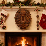 First Communion Christian Wood Carving - Sacrament of the Holy Eucharist Plaque