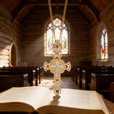 Jesus Cross Diamond-Encrusted Necklace: A Sacred Statement of Faith for daily faith wear and Christian gifting