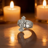 Cross Statement Ring: Wear Your Faith With Bold Elegance