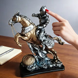 Roman Warrior in Armor Resin Statue