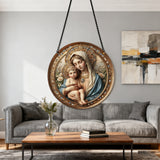 Our Lady of the Holy Child Acrylic Pendant | Divine Blessings Accompany You Through All Seasons