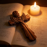 Angel Guardian Cross Wall Decoration