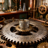 Archangel Metatron Life Angel Seal Adjustable Ring Solomon Kabbalah Amulet