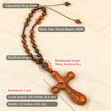 Handcrafted Wooden Rosary Cross: A Devotional Symbol of Faith, Craftsmanship, and Heartfelt Gifting