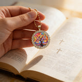 Tree of Life Round Pendant & Keychain: A Symbol of Growth, Connection, and Vibrant Life