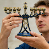 Holy 7-Branch Christian Menorah: Emblem of Divine Light and Devout Faith