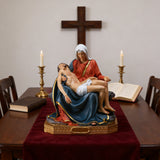 Pietà Resin Statue: A Christian Symbol of Mary’s Grief & Christ’s Redemption
