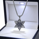 Stainless Steel Star of David Jewish Necklace: A Timeless Symbol of Heritage & Faith
