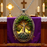 “Tree of Life” Christian Pendant – A Symbol of Eternal Growth, Faith, and Divine Connection