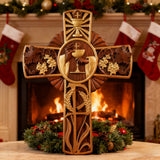 Eucharistic Chalice Wooden Cross: A Christian Symbol of the Last Supper & Redemption