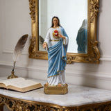 Our Lady of the Sacred Heart Resin Statue: A Gentle Companion of Love and Faith - Christian gift presentation