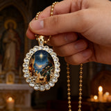 Nativity Scene Pendant & Keychain: A Radiant Tribute to the First Christmas
