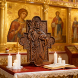 The Good Shepherd Wooden Cross: A Christian Symbol of Christ’s Unfailing Care