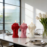 Rose & Couple Aromatherapy Candle: A Romantic Glow for Your Love