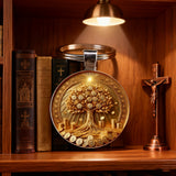 Wealth Tree of Life Keychain: A Christian Symbol of God’s Provision & Abundance