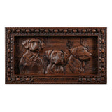 “Home Dogs in the House” Home Wall Decor Woodcarving - BGCOPPER